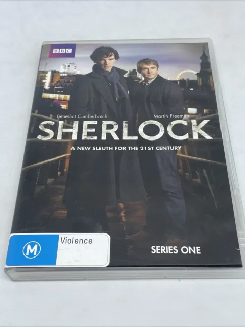 Sherlock : Series 1 DVD Region 4 Light Surface Scratches (please See Photos)