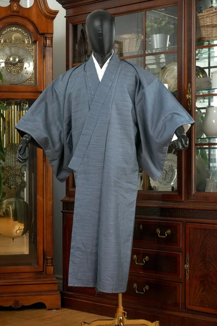 Dear Vanilla Japanese Kimono Men's Robe Gown Authentic Japan Vintage