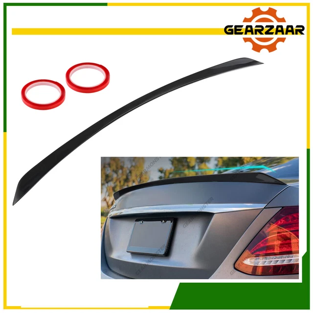 Sport Heckspoiler Lippe Schwarz Glanz Für Mercedes E Klasse