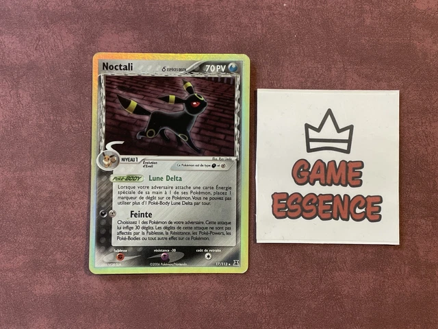 Carte Pokemon Noctali 17/113 Holo Ex Espèces Delta FR