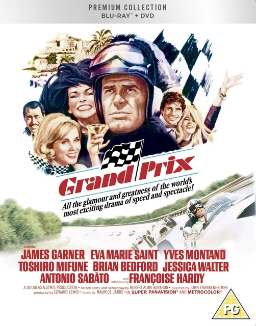 Grand Prix 1966 Blu-Ray Premium Hmv Exclusive Edition James Garner New Sealed 📀