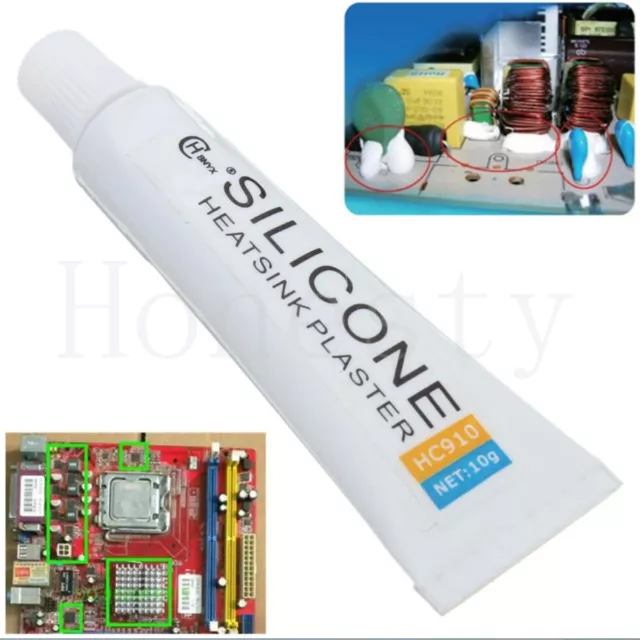 1x Useful HC-910 Silicone Thermal Conductive Adhesive Glue Tube Heatsink Plaster 2