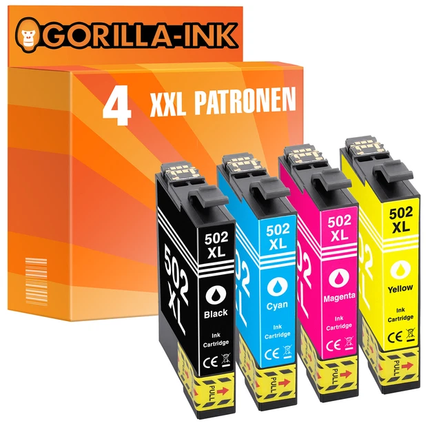 Set cartucce compatibili per Epson 502XL WF-2860 DWF WF-2865 DWF XP-5100
