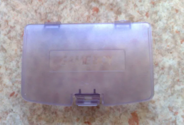 Cache Pile Violet transparent - NEUF - pour Game Boy Color - Gameboy GBC - Cover