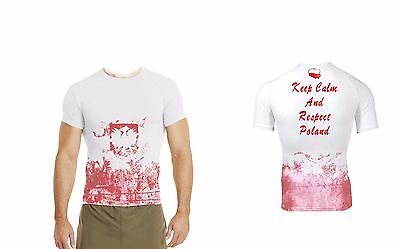 T shirt Polish fans Keep calm and respect Poland Size koszulka M L XL