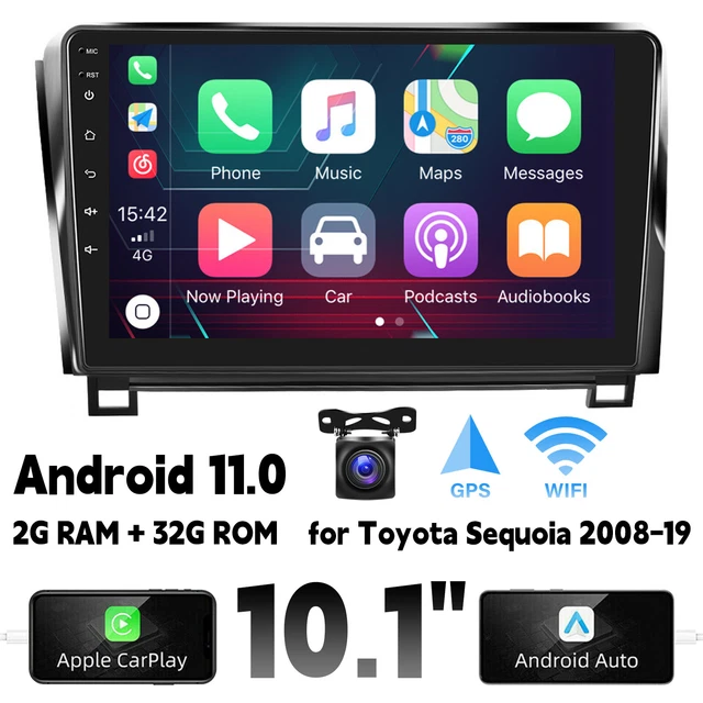 10.1" For Toyota Sequoia 2008-2019 - Advanced Car Stereo GPS Navi w/ Carplay