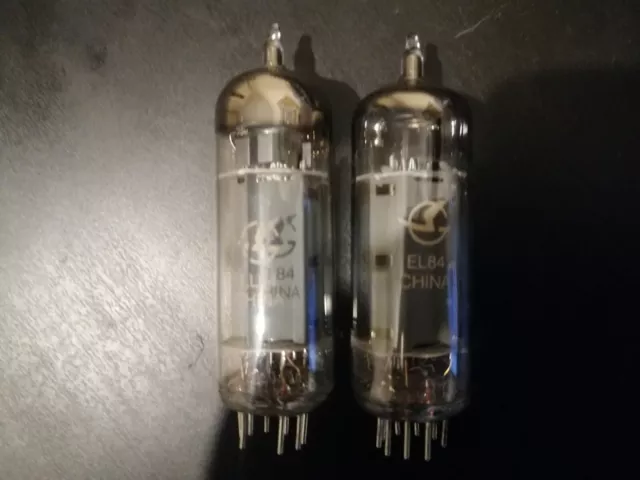 EL84 Vacuum Tubes pair