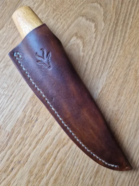 Handmade Leather Sheath for Morakniv 106/120 Carving tool