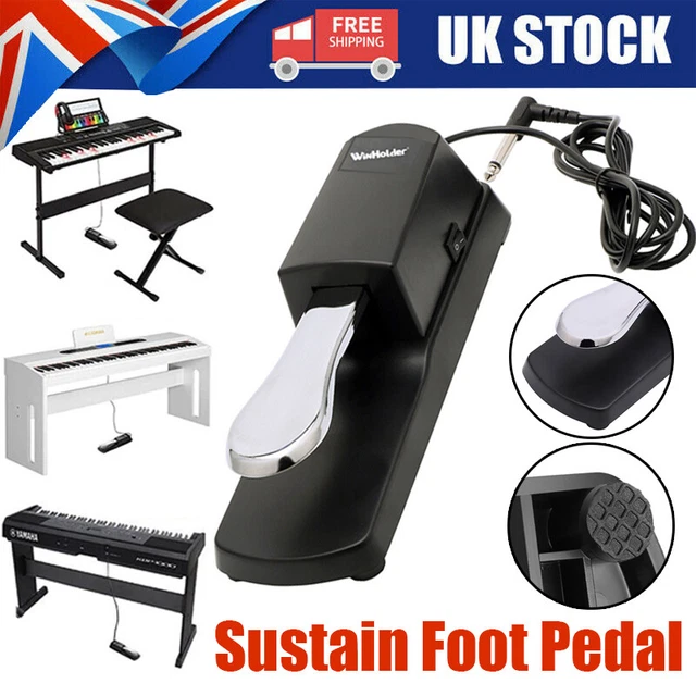Universal Sustain Foot Pedal Switch For Yamaha Casio Piano Electronic Keyboard