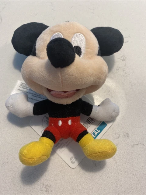 Disney Parks Mickey Mouse Big Head Plush Magnet New with Tag