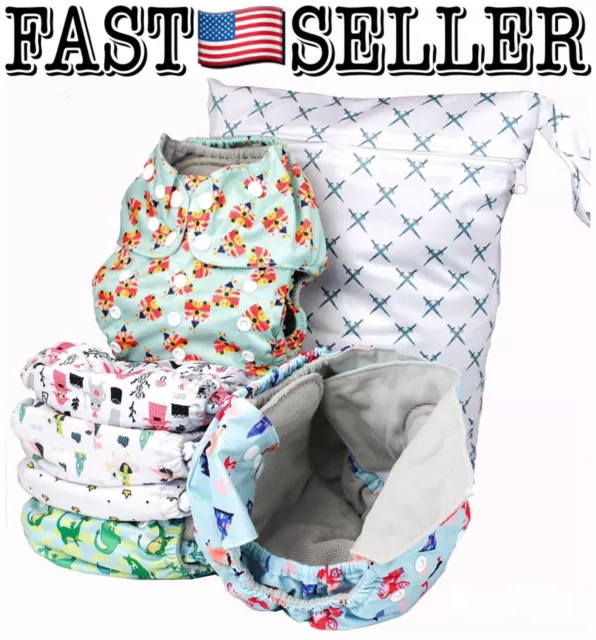 Simple Being Reusable Cloth Diapers, Double Gusset, One Size Adjustable *NEW*