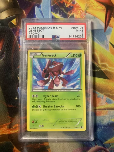 Mavin  2013 Pokemon BW101 Shiny GENESECT - Black & White Promo Pokemon  Movie Promo Card