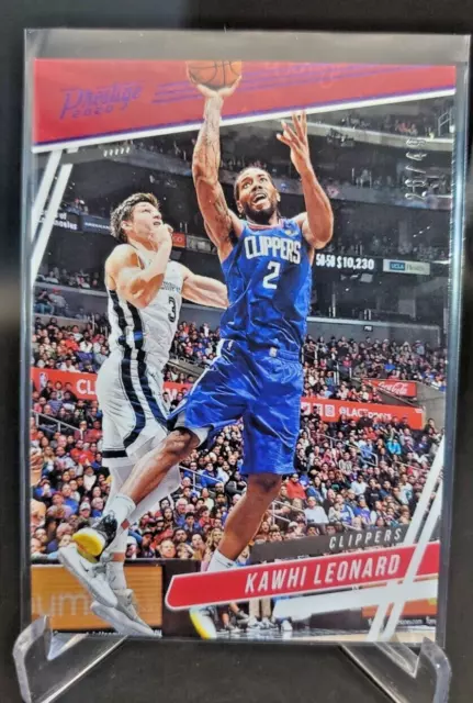 2019-20 Panini Chronicles Prestige Purple /49 Kawhi Leonard #71 CLIPPERS