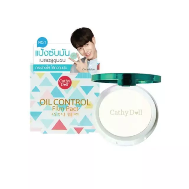 Cathy Doll Oil Control Film Pact 12 g Translucent Not stain.