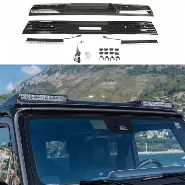 Adatto per Benz Classe G da W463 a W464 G63 G500 550 1989-2018 barra luminosa tetto superiore LED
