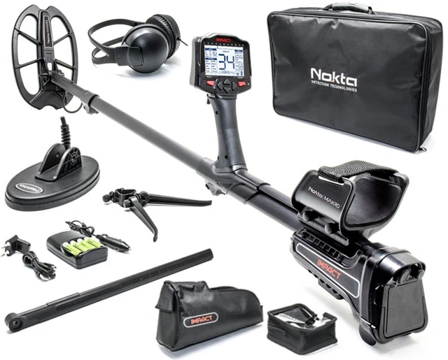 Nokta Impact Pro Metalldetektor Sondeln Suchgerät Multifrequenz