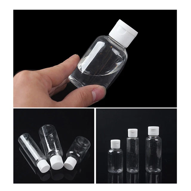 10PCS Small Liquid Bottles Plastic Sample Bottles Shampoo Bottles Container 2