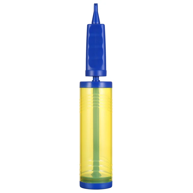 Pompe à Main Pour Ballon – 2 Pièces – 17 Cm – En PP Solide – Double Action – Silencieuse – Pour Fêtes, Mariages, Activités Scolaires