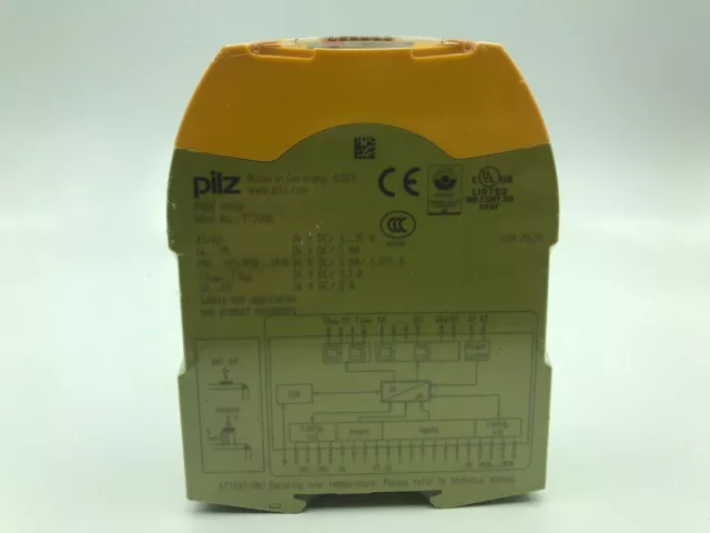 PILZ 772000 PNOZ mm0p CONFIGURABLE COMPACT CONTROLLER