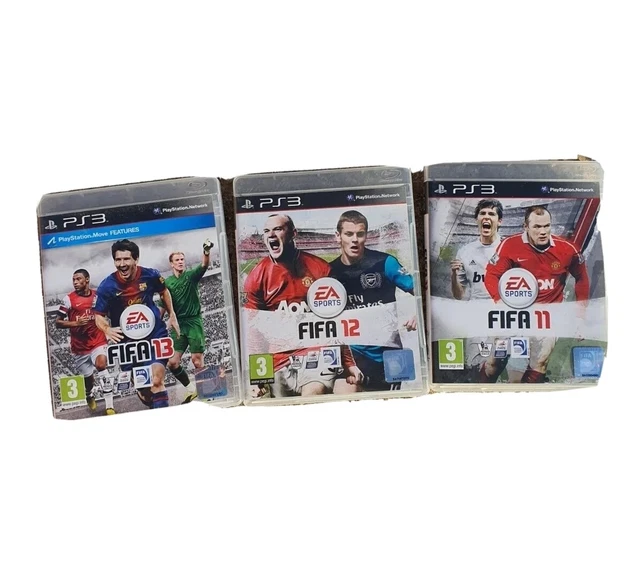 FIFA 13 - FIFA 12 - FIFA 11 Bundle (Sony PlayStation 3, 2012)