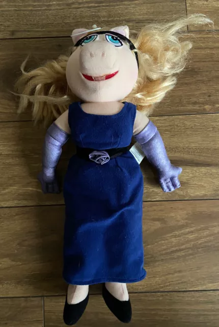 2003 Jim Henson Muppets Sababa Toys Plush Doll ~ Miss Piggy 16" Tall