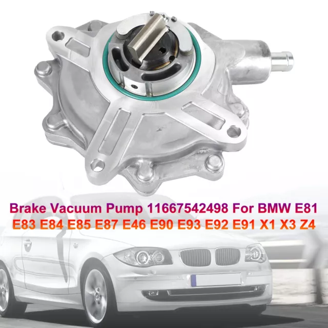 Brake Vacuum Pump 11667542498 For BMW E81 E83 E84 E85 E87 E46 E90 E93 E92 E91EMS