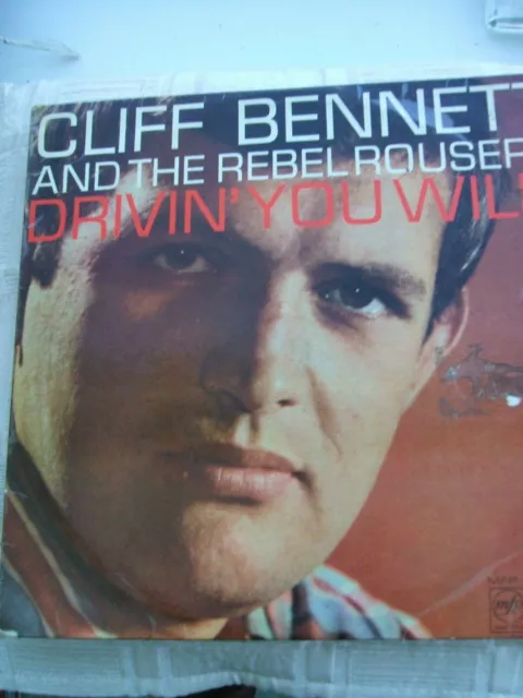 Cliff Bennett And The Rebel Rousers- Drivin You Wild - Lp 1966