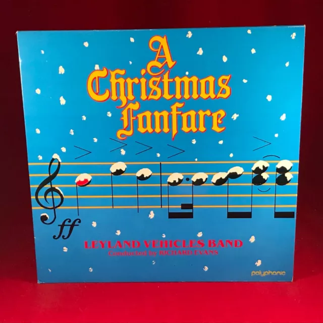 LEYLAND VEHICLES BAND A Christmas Fanfare - 1984 UK Vinyl LP original record