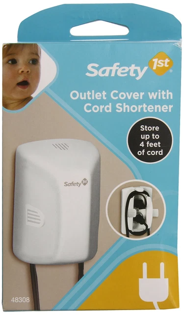 Safety 1st Outlet Cover with Cord Shortener