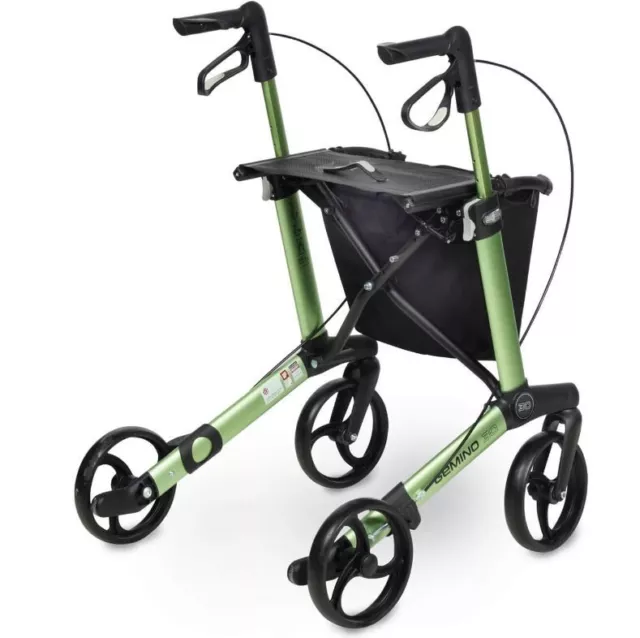 Leichtgewicht-Rollator Gemino 30 Avec Cadre Arrière Léger Compact Pliable Walker 2