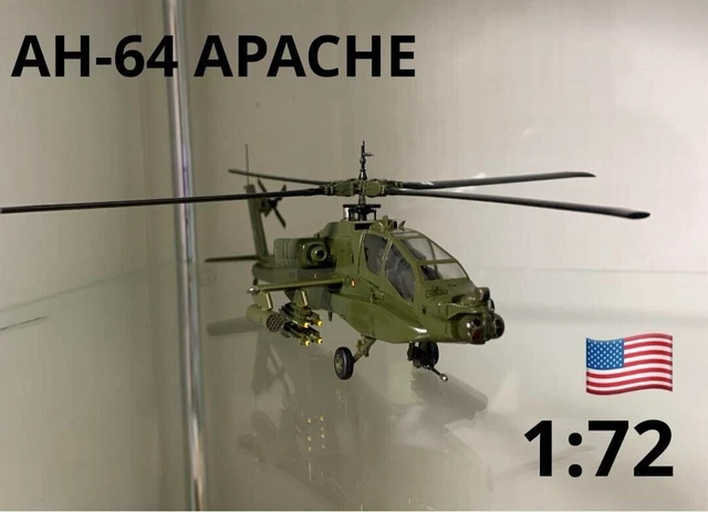 Maquette Hélicoptère Apache 1/18, échelle 1:18, Occasion