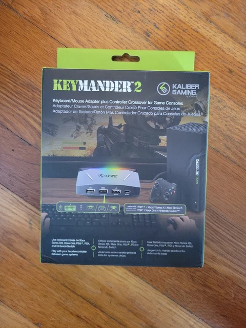 IOGEAR KeyMander 2 Keyboard/Mouse Adapter Plus Controller Crossover- GE1337P2