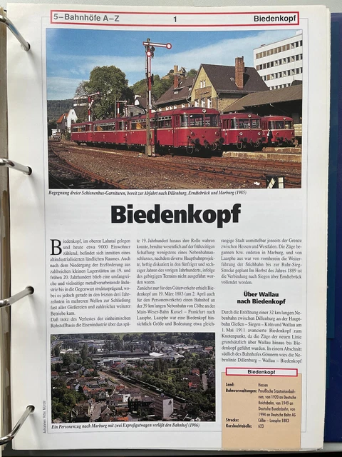 Biedenkopf aus Das große Archiv der Bahnhöfe
