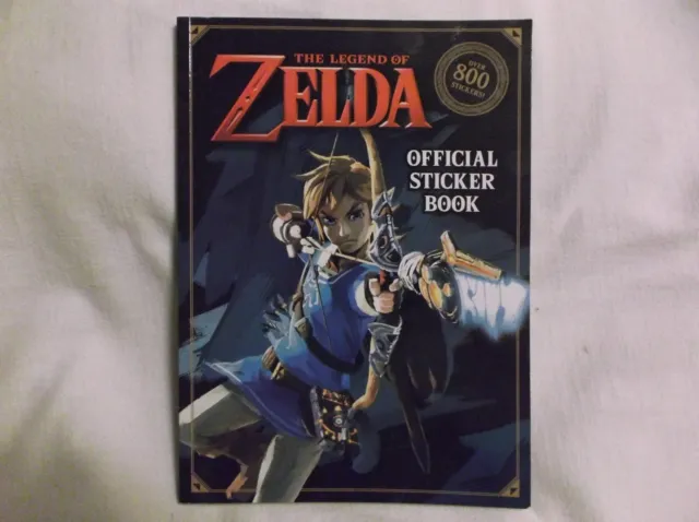 The Legend of Zelda Official Sticker Book - by Courtney Carbone, 800+Stickers