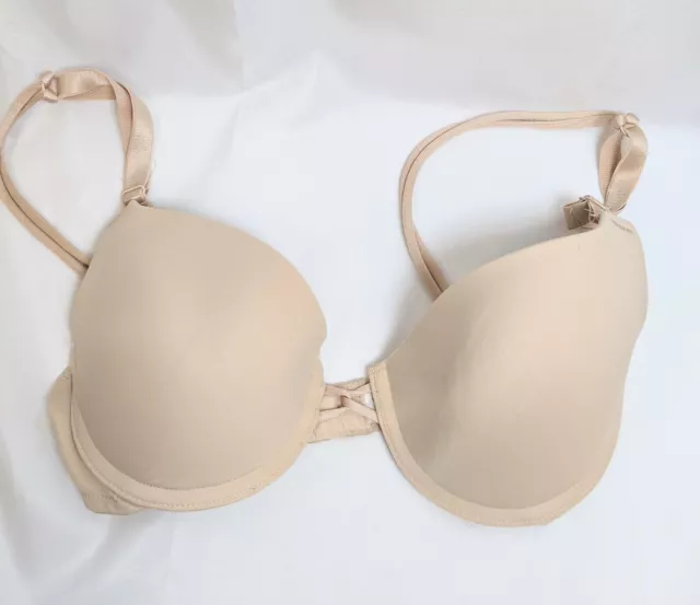 WACOAL 65442 * 36D * Nude Bodysuede Convertible Strapless Pushup