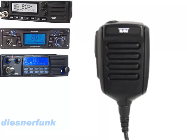 Original CB Funk Mikrofon für Team TruckerCom DM-915S & ROADCOM MC-8 TS-6M TS-9M