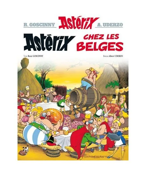 Asterix 24. Asterix chez les Belges, Rene Goscinny