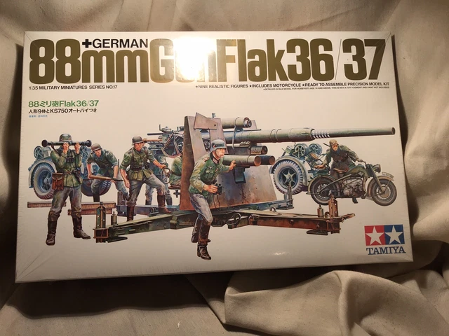 Zvezda Modellbausatz 1:35 - Deutsche PAK 36 Mit Mannschaft (142 Teile) | WWII Artillerie