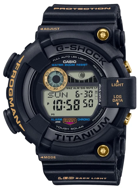 CASIO G SHOCK FROGMAN 30th Anniversary GW8230B 9A Titanium Solar Power casio-g-shock-frogman-30th-anniversary-gw8230b-9a-titanium-solar-power
