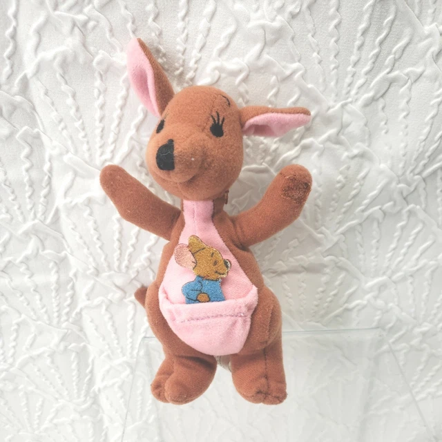 MATTEL DISNEY KANGA and Roo Winnie the Pooh Plush Stuffed Animal ...