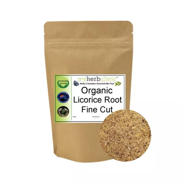 My Herb Clinic ® Licorice Root Naturopathically Prepared Organic Fine Cut Tea