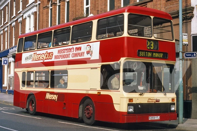 BUS PHOTO - Merseybus 259 F259YTJ Leyland Olympian Northern Counties ...