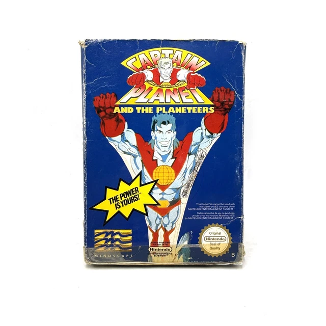 Jeu NES - Captain Planet And The Planeteers - Cartouche Seule - Très Bon état