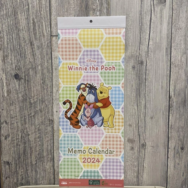 DISNEY WINNIE THE Pooh 2024 Calendar DaiIchi Life 44.58 PicClick