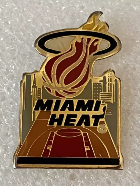 Miami Heat Team Logo National Basketball Association NBA Lapel Hat Pin