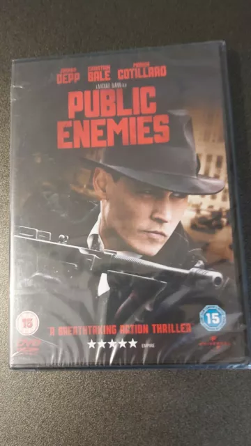 Public Enemies - Johnny Depp - Region 2 DVD New & Sealed