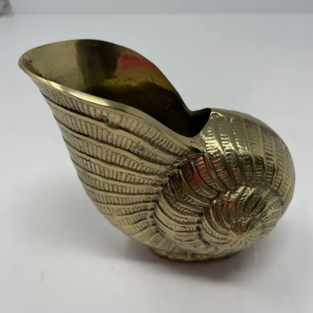 Brass Shell Planter FOR SALE! - PicClick
