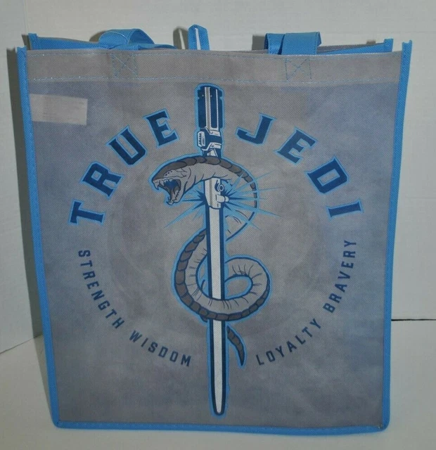 Star Wars Disney Jedi Lightsaber Reusable Tote Bag NEW