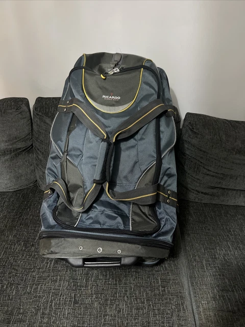 Ricardo Beverly Hills Duffel Bag Luggage Camping Suitcase with Rolling Wheels