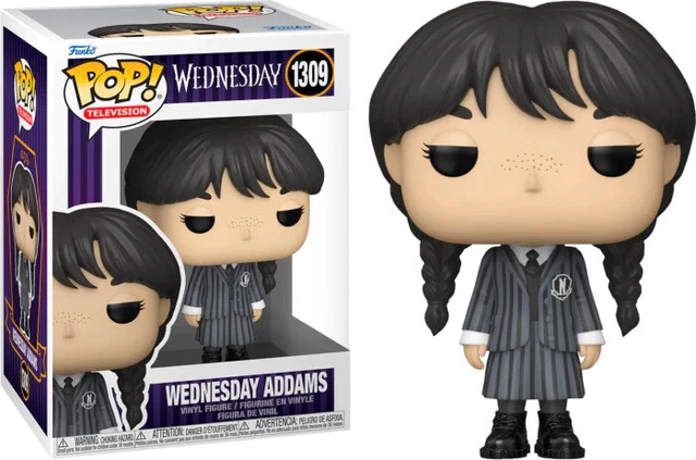 Funko Pop Wednesday Addams Vinyl Figure #1309 Wednesday Netflix